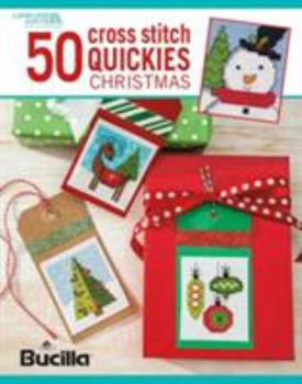 Paperback 50 Cross Stitch Quickies Christmas Book