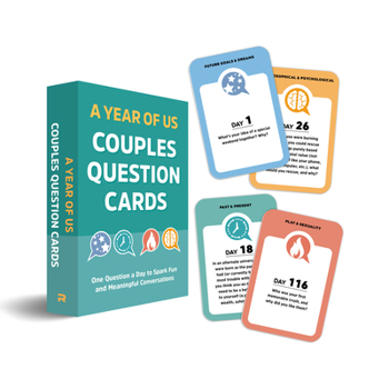 Misc. A Year of Us: Couples Question Cards: One Question a Day to Spark Fun and Meaningful Conversations Book