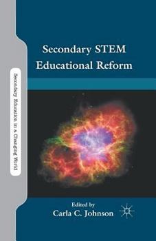 Paperback Secondary STEM Educational Reform Book