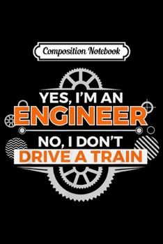 Paperback Composition Notebook: Funny Engineer Definition Engineers Are Genius Journal/Notebook Blank Lined Ruled 6x9 100 Pages Book