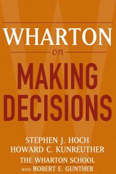 Paperback Wharton on Making Decisions Book