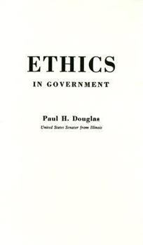 Hardcover Ethics in Government Book