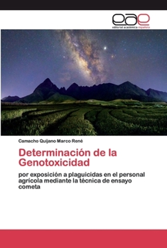 Paperback Determinación de la Genotoxicidad [Spanish] Book