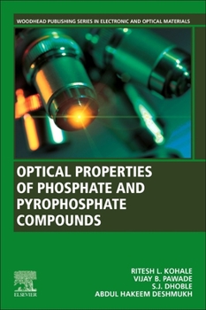 Paperback Optical Properties of Phosphate and Pyrophosphate Compounds Book