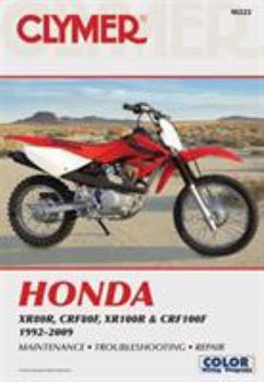 Paperback Honda XR80R, CRF80F, XR100R & CRF100F 1992-2009 Book