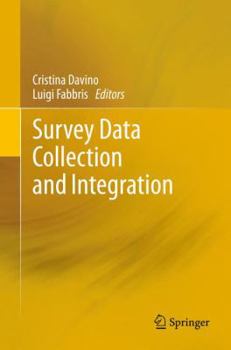 Hardcover Survey Data Collection and Integration Book