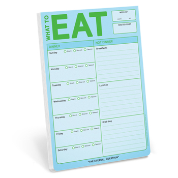 Misc. What to Eat Pad (Pastel Edition) Book