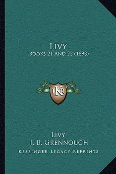 Livy: Books 21 And 22