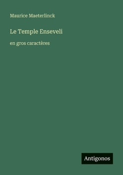 Le Temple Enseveli: en gros caractères (French Edition)