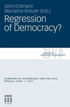 Paperback Regression of Democracy? Book