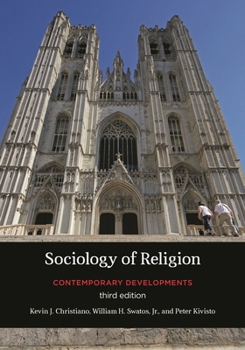Hardcover Sociology of Religion: Contemporary Developments Book