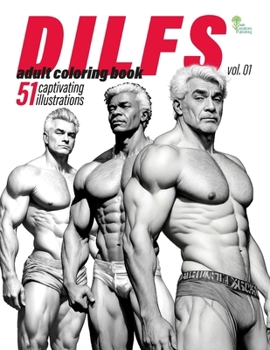 Paperback DILF's vol. 01: Adult coloring book