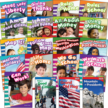 Hardcover Social Studies (C3) Grade K: 20-Book Set Book