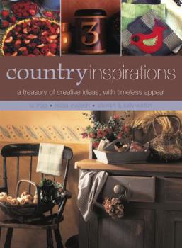 Paperback Inspired by the Country: Food, Crafts, Decorating Book