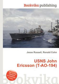 Paperback Usns John Ericsson (T-Ao-194) Book