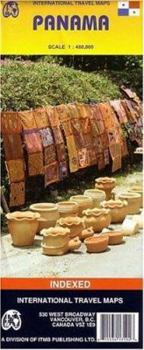 Waterproof Panama Map by ITMB (International Travel Country Maps: Panama)