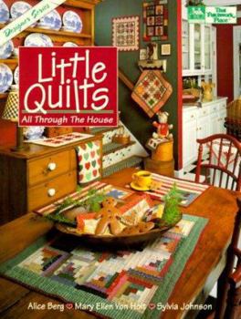 Paperback Little Quilts All Through the House Book
