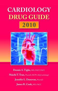 Spiral-bound Cardiology Drug Guide 2010 Book