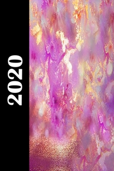 2020: Planer in rosa / pink für das Jahr 2020 mit Register für Adressen von A-Z (German Edition)