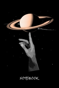 Notebook: Fantasy - Saturn - Journal for writing I Composition Book I Blank paper with integrated page numbers l Narrow Ruled I Diary  I 120 Pages I "6x9" I A5 I  Soft Cover
