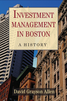 Paperback Investment Management in Boston: A History Book