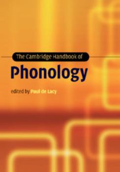Paperback The Cambridge Handbook of Phonology Book