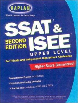 Paperback Kaplan SSAT & ISEE Upper Level Book