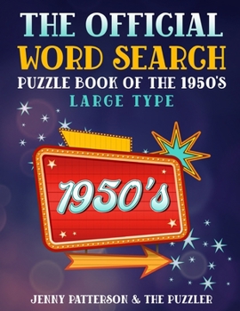 Paperback The Official Word Search Puzzle Book of the 1950's Book