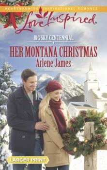 Mass Market Paperback Her Montana Christmas [Large Print] Book