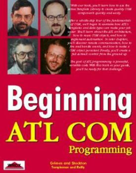 Paperback Beginning ATL Com Programming Book