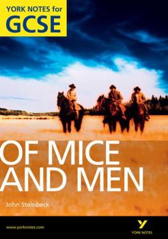 Paperback Of Mice and Men: York Notes for GCSE (Grades A*-G) Book