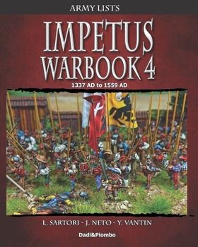 Paperback Impetus Warbook 4: Army lists for Impetus Book