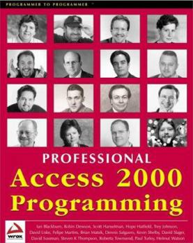 Paperback Professional Access 2000 Programming Book