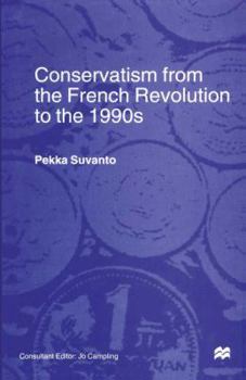 Paperback Conservatism from the French Revolution to the 1990s Book