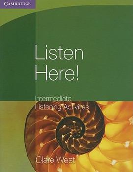 Paperback Listen Here! Intermediate Listening Activities Book