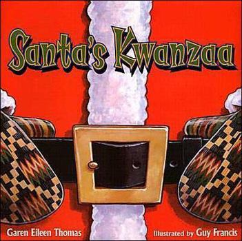 Hardcover Santa's Kwanzaa Book