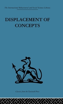 Hardcover Displacement of Concepts Book