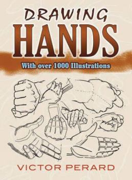 Paperback Drawing Hands: With Over 1000 Illustrations Book