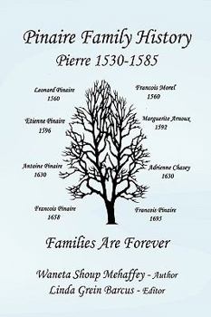 Paperback Pinaire Family History Book