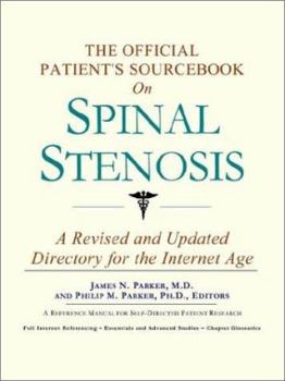 Paperback The Official Patient's Sourcebook on Spinal Stenosis Book