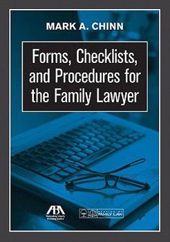 Paperback Forms, Checklists, and Procedures for the Family Lawyer [With CDROM] Book