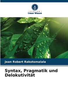 Paperback Syntax, Pragmatik und Delokutivität [German] Book