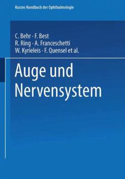 Paperback Auge Und Nervensystem [German] Book