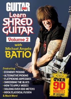 DVD Learn Shred Guitar, Volume 2 Book