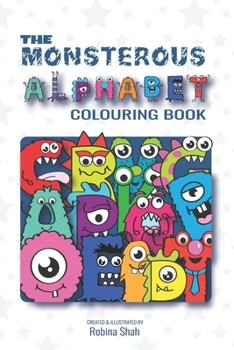 Paperback The monsterous Alphabet Colouring Book