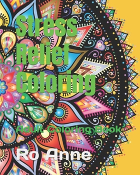 Paperback Stress Relief Coloring: Adult Coloring Book