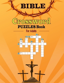 Paperback Bible Crossword Puzzle Book For Adults Book