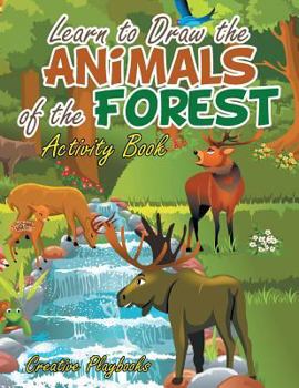 Paperback Learn to Draw the Animals of the Forest Activity Book