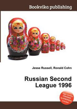 Paperback Russian Second League 1996 Book