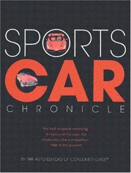 Hardcover Sports Car Chronicle Book